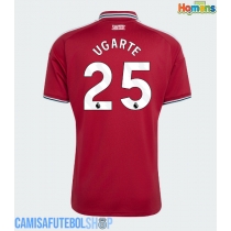 Camisa de time de futebol Manchester United Manuel Ugarte #25 Replicas 1º Equipamento 2026-27 Manga Curta